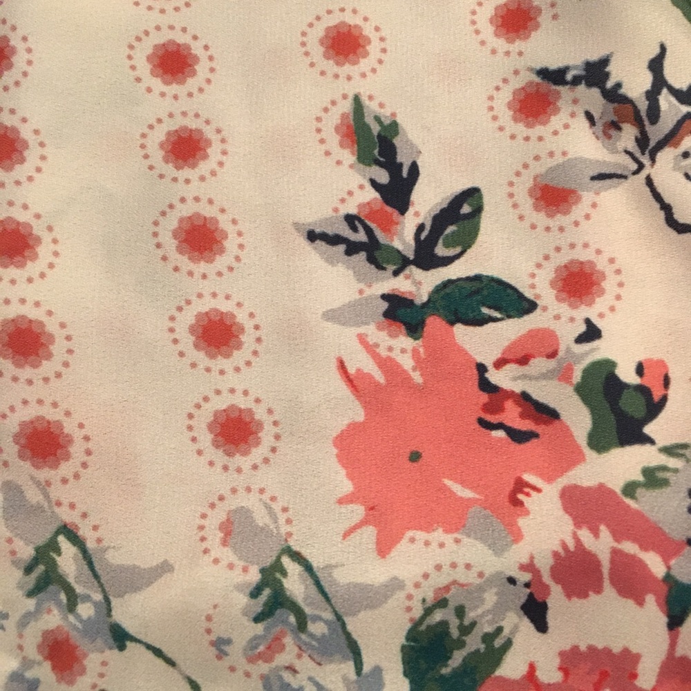 Boho Floral Print Blouse, NWT - Picture 11 of 11